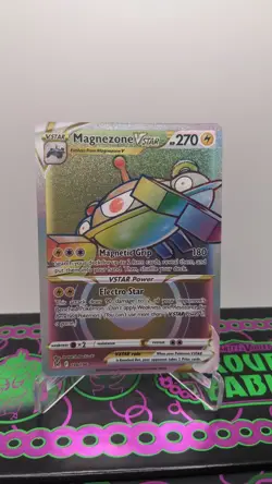 Magnezone VSTAR 198/196 Lost Origins Rainbow Holo Rare NM / Mint Pokemon TCG - Image 1