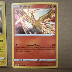 Pokemon Zapdos 48/185 Articuno 036/195 Moltres 021/172 Cosmos Holo Promo Set - Image 4