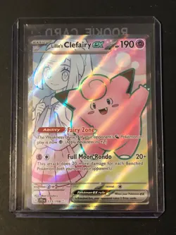 Lillie's Clefairy ex 173/159 Pokemon NM - Near Mint - Rare - Image 1