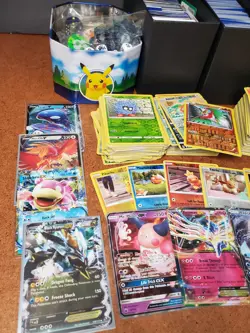 Huge Pokemon Collection Lot Over 1500+ cards + accessories - Image 2
