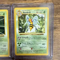 Pokemon TCG Vintage Lot 9 Cards SHADOWLESS Base Set and Jungle LP or better! - Image 2