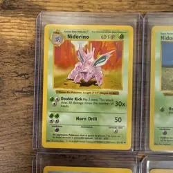 Pokemon TCG Vintage NON HOLO Lot 9 Cards Base Set SHADOWLESS ALL LP or better! - Image 2