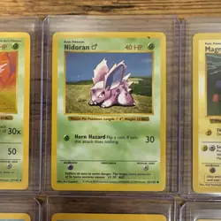 Pokemon TCG Vintage NON HOLO Lot 9 Cards Base Set SHADOWLESS ALL LP or better! - Image 3