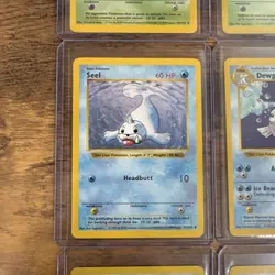 Pokemon TCG Vintage NON HOLO Lot 9 Cards Base Set SHADOWLESS ALL LP or better! - Image 5