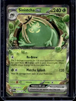 2024 Pokemon Twilight Masquerade Sinistcha ex #023/167 - Image 1