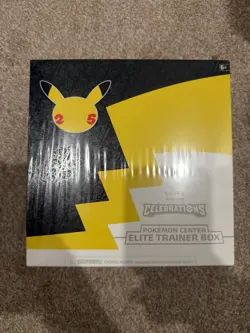 Pokemon Center Exclusive Celebrations Elite Trainer Box ETB PERFECTLY SEALED!!!! 820650809866 - Image 1