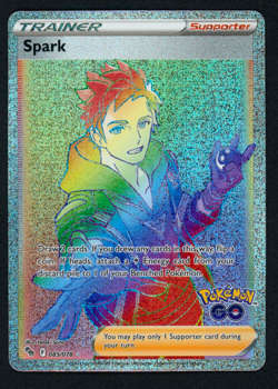 Pokemon Spark Rainbow Rare 085/078 Pokemon GO Set (NM) - Image 1