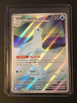 Dewgong 097/094 Me02: Phantasmal Flames Holo Pokemon Full Art NM - Near Mint - Image 1