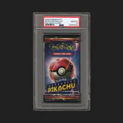 PSA 10 Gem Mint Pokemon Detective Pikachu Booster Pack Factory Sealed - Image 1