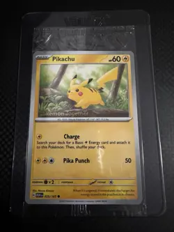 Pokemon TCG Eevee + Pikachu Pokemon Together Stamp Exclusive Sealed Promos - Image 1