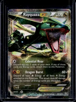 2012 Pokemon Black & White Dragons Exalted Rayquaza #85 - Image 1