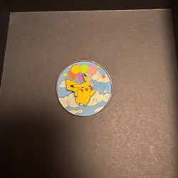 Pokemon Celebrations 25th Anniversary Flying & Surfing Pikachu Enamel Pin - Image 1