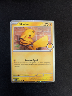 Pikachu 51/162 Stamped 2026 Pokemon Day 30th Anniversary Promo TCG - Image 1
