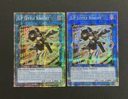 2025 YUGIOH MP25 1ST ED STARLIGHT RARE SP LITTLE KNIGHT X2 NM SET - Image 1