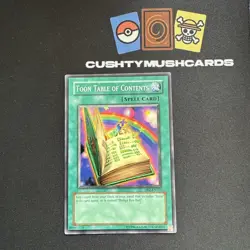 YUGIOH TOON TABLE OF CONTENTS COMMON DB2-EN121 - Image 1