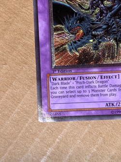 yugioh Dark Blade The Dragon Knight RDS-EN035 Ultimate Rare 1st Ed LP - Image 4