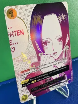 One Piece The Azure Sea's Seven You'll Frighten Me... (Alt Art) OP14-118 - NM - Image 2
