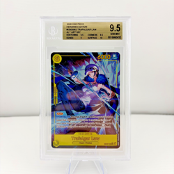 One Piece Trafalgar Law (Alt Art Sec) EB03-062 Heroines Edition Gem Mint BGS 9.5 - Image 1