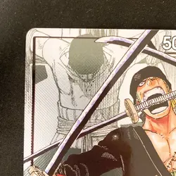 Roronoa Zoro Parallel OP01-001 L 25th Edition ONE PIECE Card Japanese #32023 - Image 3