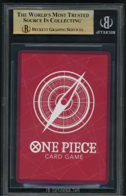 One Piece Card Game 2025 Monkey.D.Luffy(Dodgers Attend Giveaway) Promos BGS 10 - Image 2