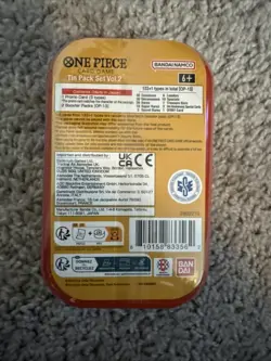 ONE PIECE Tin Vol. 2 OP-13 Monkey.D.Luffy + 2x OP14 Azure Sea Booster Pack Cards - Image 3