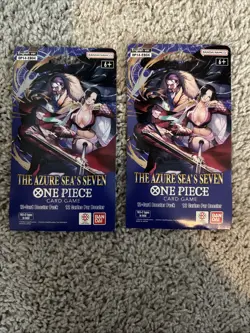 ONE PIECE Tin Vol. 2 OP-13 Monkey.D.Luffy + 2x OP14 Azure Sea Booster Pack Cards - Image 4