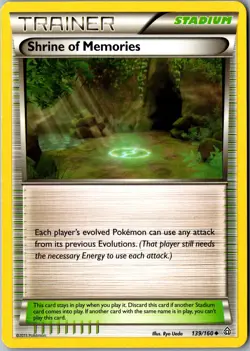 Shrine of Memories 139/160 Uncommon XY - Primal Clash LP Pokemon Card - Image 1