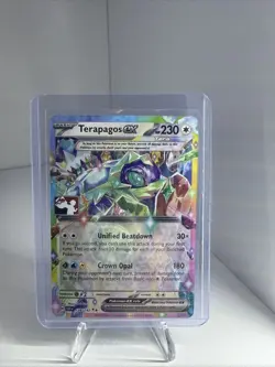 Terapagos ex - (Series 7) 128/142 Prize Pack Series Cards Holo - Image 1