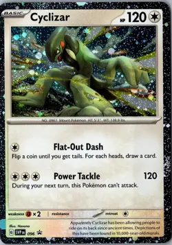 Cyclizar Holo 096 Promo SVP SV: Scarlet & Violet Promo Cards LP Pokemon Card - Image 1