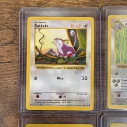 Pokemon TCG Vintage Lot 8 Cards Base Set SHADOWLESS all LP or better! - Image 2