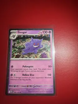 Gengar 094/165 151 Sam’s Club Cosmo Holo Promo Pokemon Scarlet & Violet Card - Image 2