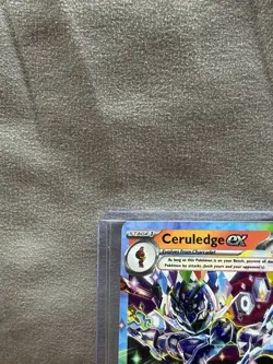 Pokemon TCG Ceruledge EX 036/191 Surging Sparks Double Rare Tera Card - Image 2