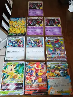 Pokemon Jumbo Card Lot - 10 Jumbo Cards, Various Sets/promos - Image 1