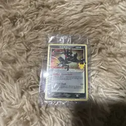 Pokemon TCG Greninja Star Gold Star Promo Card Sealed, #SWSH144 - Image 1