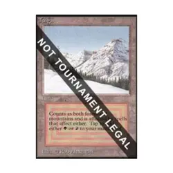 WotC MtG Collector's Ed Taiga (CE) (R) EX - Image 1