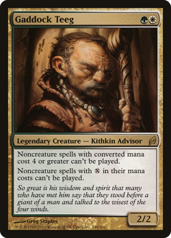 Gaddock Teeg #248 (MP) Lorwyn LRW Magic MTG - Image 1