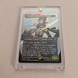 Lightning, Army of One (Borderless - Surge Foil) Final Fantasy - Image 1