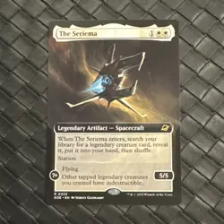 The Seriema Edge of Eternities Extended Art Rare Magic The Gathering MTG - Image 1