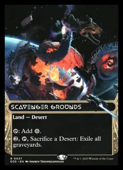 Scavenger Grounds Borderless Edge of Eternities MTG - NM+ - Image 1