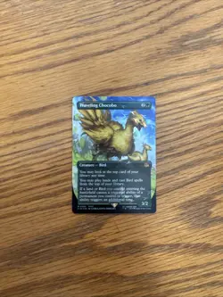 Traveling Chocobo (Borderless) Final Fantasy Foil - Image 1