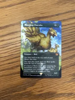 Traveling Chocobo (Borderless) Final Fantasy Foil - Image 2