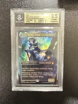 Teysa, Orzhov Scion Anime Borderless Ravnica Remastered Foil BGS 9.5 Gem Mint - Image 1