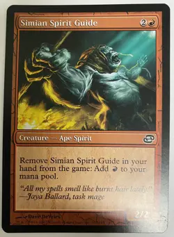 MTG Magic The Gathering Simian Spirit Guide - Planar Chaos 122/165 Regular LP - Image 1