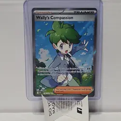 Pokemon Wally's Compassion Trainer Me01 Mega Evolution Ultra Rare Holo 176/132 - Image 1