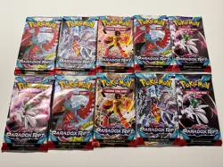 Lot 10x Pokemon TCG Booster Packs: Paradox Rift - Image 1
