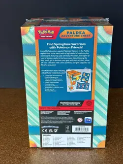 POKEMON PALDEA ADVENTURE CHEST FACTORY SEALED BOX - 6 PACKS / 7 FOIL PROMOS - Image 3