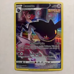 Banette Lost Origin Trainer Gallery #TG07/TG30 Holo Ultra Rare Pokemon Card - Image 1