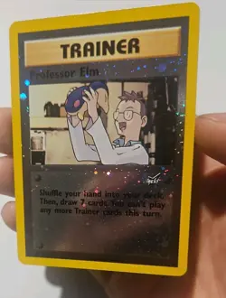 Professor Elm 3 BEST | WotC Promo | REVERSE HOLO | Vintage Pokemon LP - Image 4