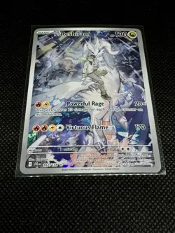 Pokemon N's Reshiram Illustration Rare Holo 167/159 Sv09 130HP English - Image 1