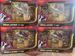 (LOT 4) 🔥 🔥 Pokemon TCG Mega Latias ex Box Sealed New. (Buyer Receives All 4) - Image 1